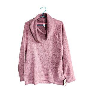 Pink Cowlneck Sweater by Ideology - Size large. NWT